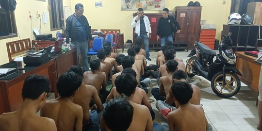 Total 67 Pemuda Terlibat Perang Sarung di Jambi Ditangkap Polisi