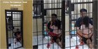 Momen Haru Ayah Peluk Sang Anak di Dalam Tahanan, Ini Penjelasan Polri
