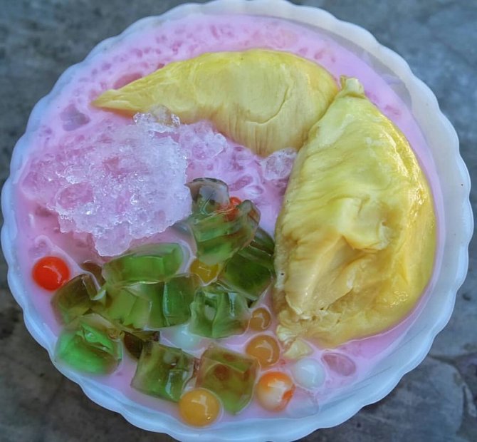 10 resep es durian berbagai bahan lezat menyegarkan