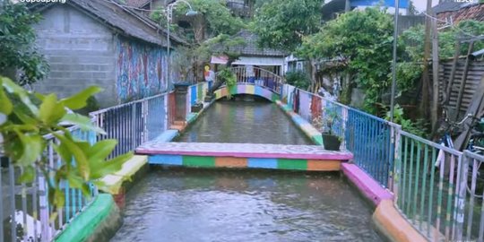 Jadi Tempat Buang Sampah, Pria Asal Jogja Ini Sulap Selokan Kumuh Jadi Kolam Indah