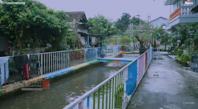 pria jogja sulap selokan kumuh jadi kolam ikan