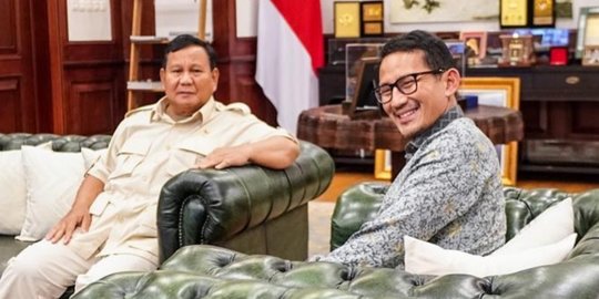Sandiaga Bertemu Prabowo di Tengah Godaan Gabung PPP