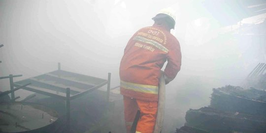 Permukiman Padat di Jaksel Terbakar, 41 Warga Kehilangan Tempat Tinggal