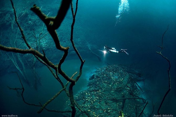 sungai di bawah laut