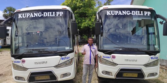 Bus Rute Kupang-Timor Leste akan Beroperasi Besok, Ini Detail Tarifnya