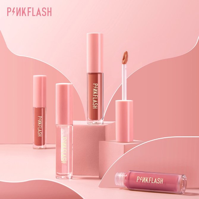pinkflash watery glam lipgloss