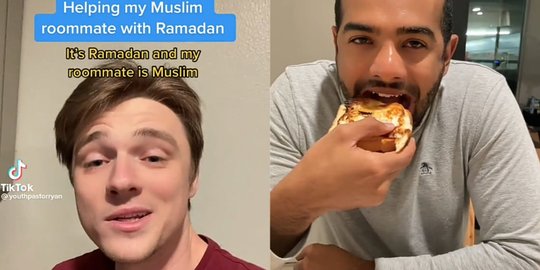 Bantu Siapkan Sahur Teman Sekamarnya yang Muslim, Aksi Pria Ini Tuai Pujian Netizen