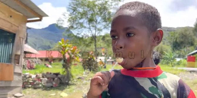 Sosok Bocil Komando di Puncak Jaya Papua, Baru Lahir Sudah Berteman sama Kopassus