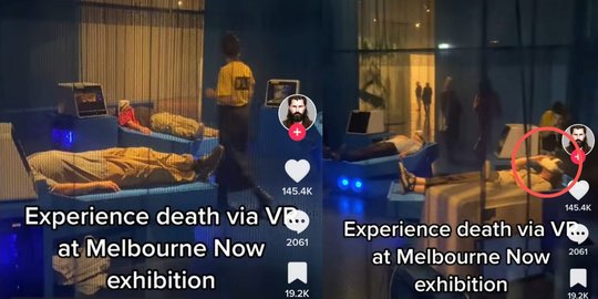 Merasakan Pengalaman Sekarat Pakai Teknologi VR Buat Pengunjung Pameran Ini Tobat