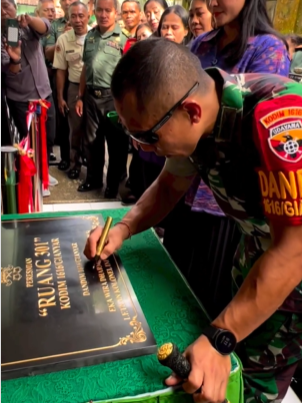 letkol tni eka wira 039king of sparko039 buat gebrakan di kodim gianyar