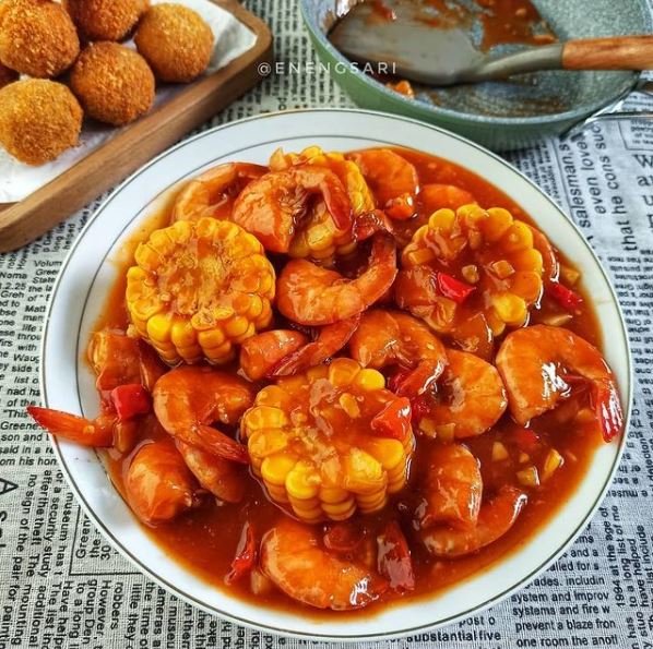 11 resep udang saus padang menu harian lezat mudah dibuat