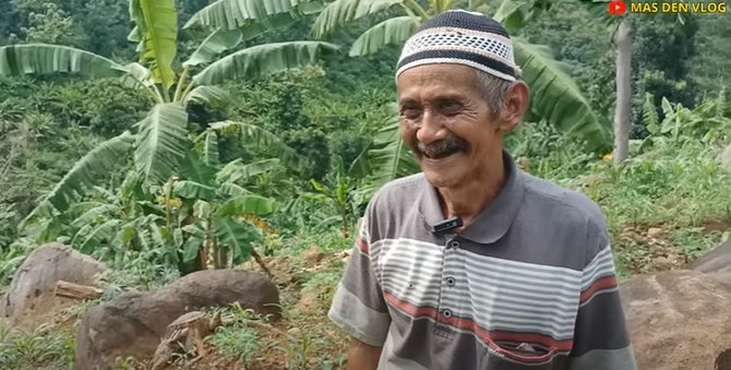 kakek ini keturunan majapahit tinggal di hutan tanpa listrik