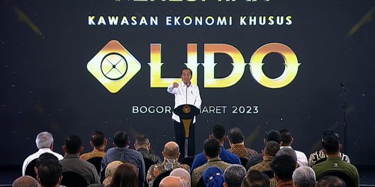 Jokowi Resmikan KEK Lido Bogor: Masyarakat Tak Perlu Berlibur ke Luar Negeri