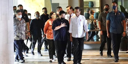 Jokowi akan Bertemu Erick Thohir Bahas Sanksi FIFA usai Piala Dunia U-20 Batal