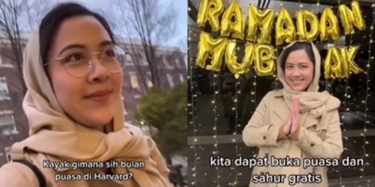 Cerita Wanita Indonesia Berpuasa di Luar Negeri, Dapat Menu Sahur & Buka di Harvard