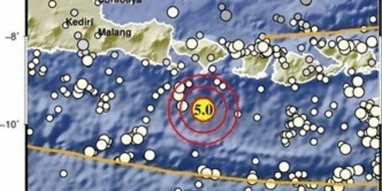 Analisis BMKG Soal Gempa Bali Magnitudo 5,0