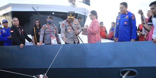 Polda NTT Dapat Hibah Dua Kapal dari Mabes Polri, Satunya Untuk Pengamanan KTT ASEAN