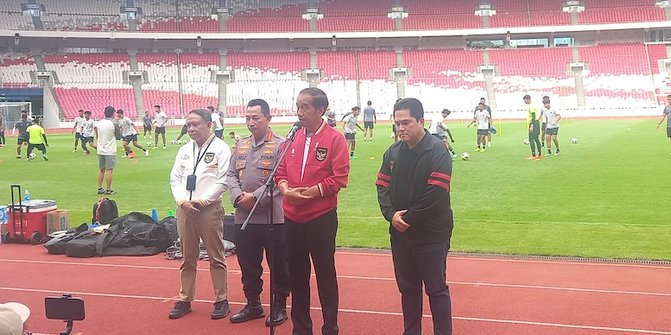 Jokowi soal Isi Surat FIFA: Mohon Maaf Tidak Bisa Dijelaskan