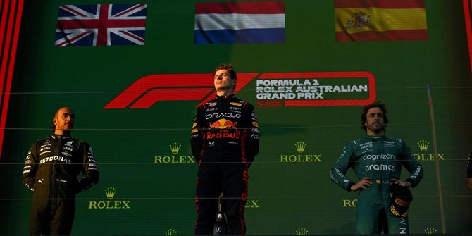 Diwarnai Banyak Drama Kecelakaan, Max Verstappen Juara F1 Australia 2023