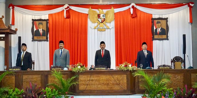 Rapat Paripurna II Kota Pasuruan, Sampaikan Rekomendasi DPRD Atas LPKJ Wali Kota