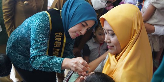 Jabar Berstatus KLB Polio, 542 Ribu Balita di Kabupaten Bogor Diimunisasi