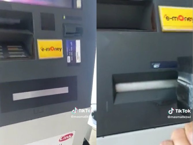 modus baru pencurian atm ditulis rusak hingga tutup mesin agar uang tak keluar