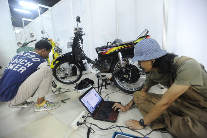 bengkel motor listrik di jakarta