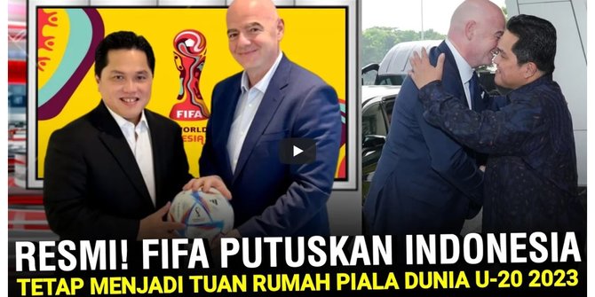 Benarkah Indonesia Tetap jadi Tuan Rumah Piala Dunia U-20? Cek faktanya