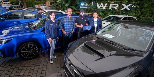 Subaru Kirimkan 18 Unit Pertama All New WRX di Indonesia