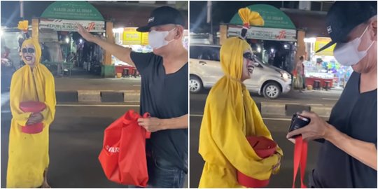 Bos Jalan Tol Jusuf Hamka Bertemu 'Pocong' Kuning, Lucu Disuruh Joget dan Disawer