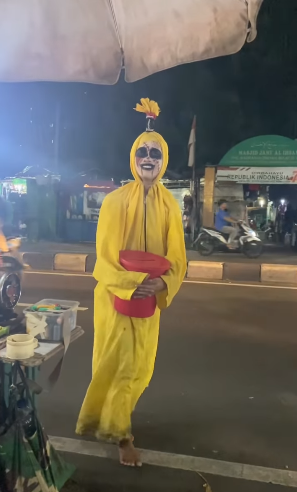 bos jalan tol jusuf hamka bertemu 039pocong039 kuning