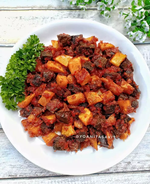 sambal goreng ati tanpa santan