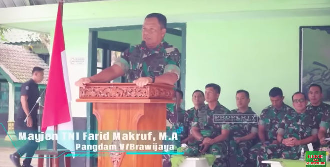 pesan pangdam vbrawijaya bikin merinding para prajurit tni yang akan tugas ke papua