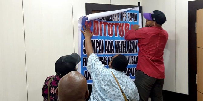 Rapat Tak Kunjung Digelar, Anggota DPR Papua Tutup Ruang Kerja Pimpinan Dewan