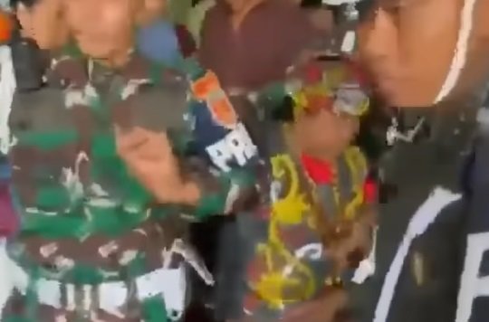 praktek ida dayak di lapangan kostrad