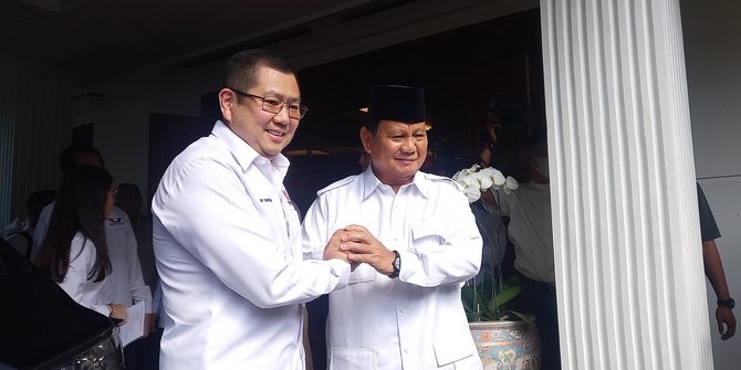 Prabowo Ajak Ketum Perindo Hary Tanoe Gabung Koalisi Besar