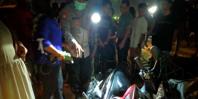 Jatuh dari Motor, Warga Sumut Tertusuk Besi Proyek Parit di Lhokseumawe