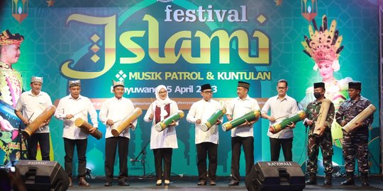 Festival Islami, Musik Patrol dan Tari Kuntulan Hibur Warga Banyuwangi