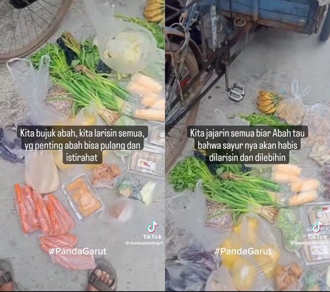 viral pria penjual sayur pingsan saat jualan videonya bikin sedih