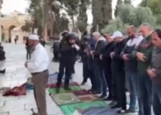 tentara israel serang masjid al aqsa