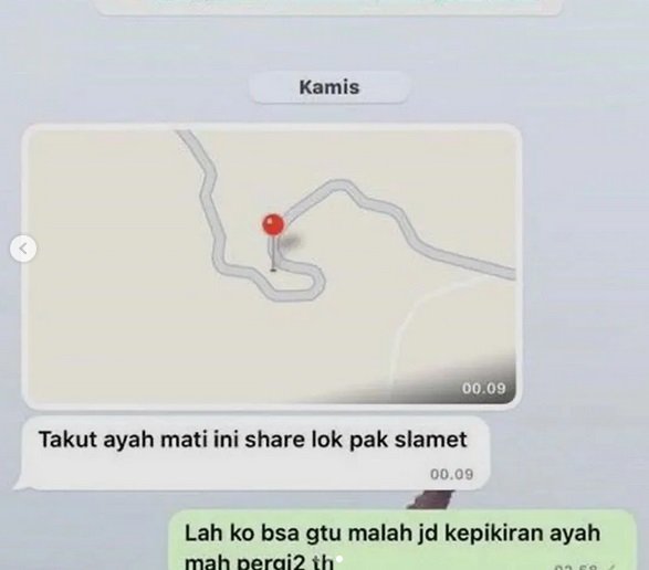 chat korban pembunuhan berantai pada anak