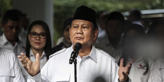 Reaksi Prabowo soal Yusril jadi Cawapres: Yang Penting Negosiasi Politik