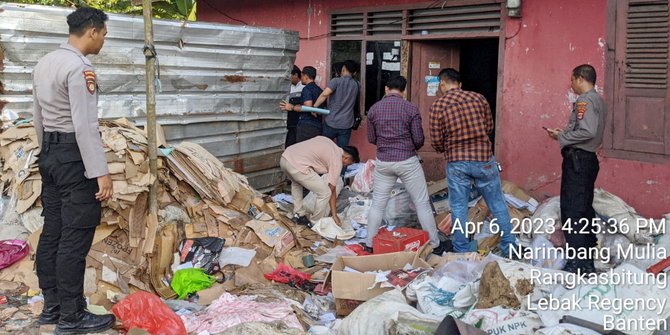 Ribuan KIP Ditemukan di Lapak Pengepul Rongsokan Rangkasbitung