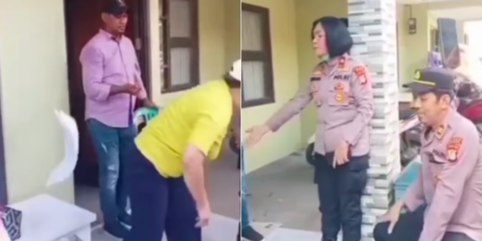 Viral Polisi Tengahi Masalah Warga Malah Dikasari, Perwira Polwan Langsung Murka