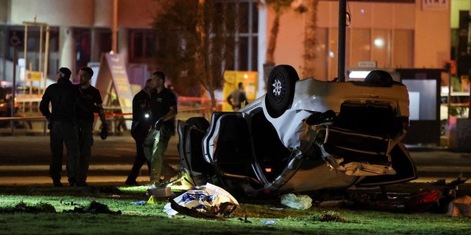 Mobil Tabrak Kerumunan Turis di Tel Aviv, 1 Tewas dan 5 Terluka