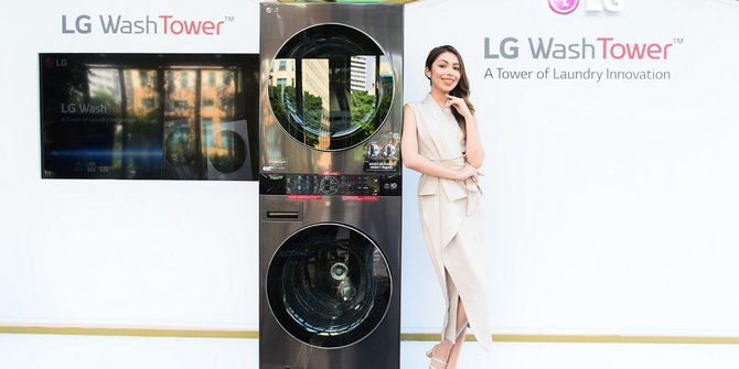 LG Wash Tower Dijual Rp 35-40 Juta, Ini Fitur Canggihnya selain Desain Bertumpuk