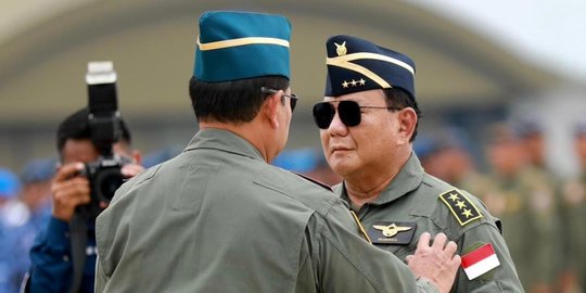 Menhan Prabowo Subianto Janji Beri Alutsista Terbaik untuk TNI AU