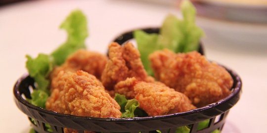 kulit ayam berlebih