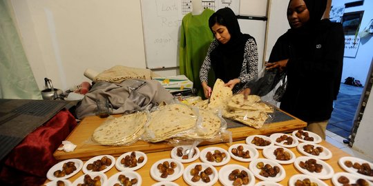 Silaturahmi Para Pengungsi Pencari Suaka Buka Puasa Bersama di Puncak Bogor