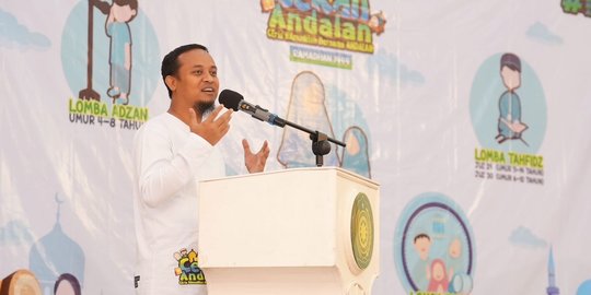 Buka Kegiatan Cerah Andalan, Andi Sudirman: Tumbuhkan Nilai-nilai Islam Sejak Dini